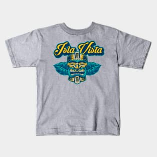 Vintage Classic Tiki Bar Isla Vista Apparel print Kids T-Shirt